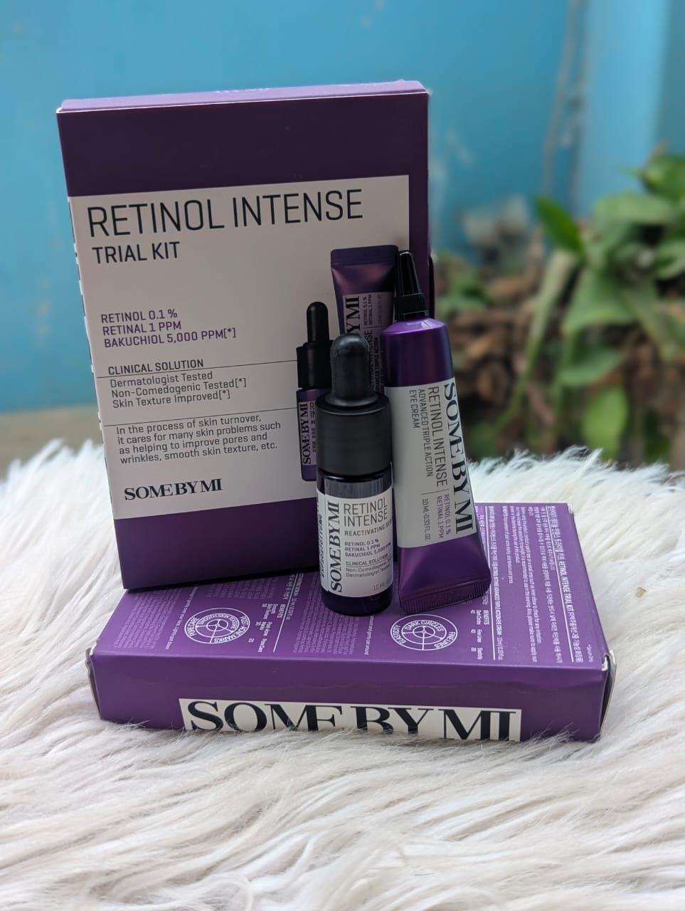 Some By Mi retinol intense Trial kit Eye cream 10ml Serum 10ml