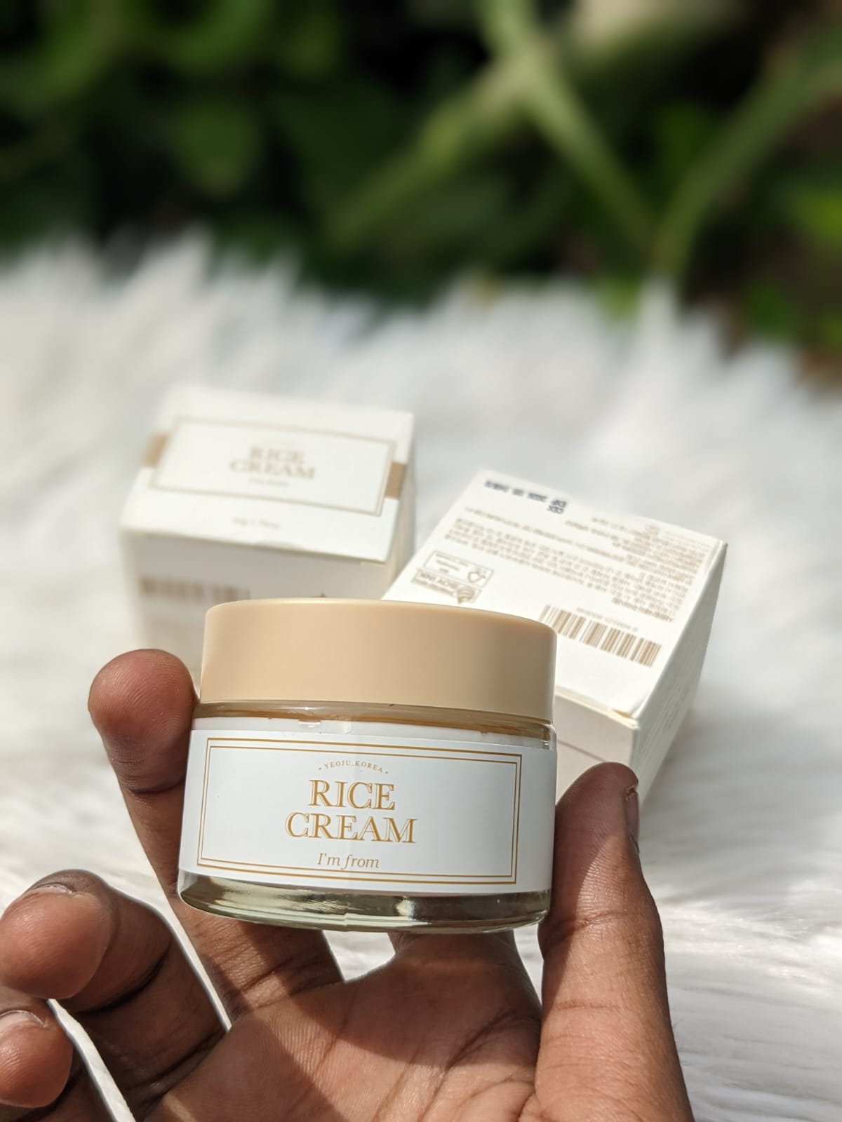 I'M FROM- Rice Cream 50g