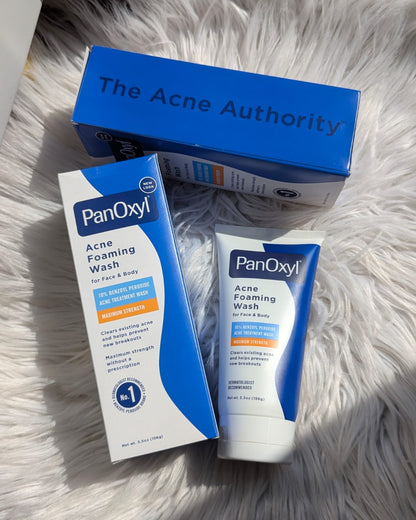 PanOxyl Acne Foaming Wash for face and body 156g