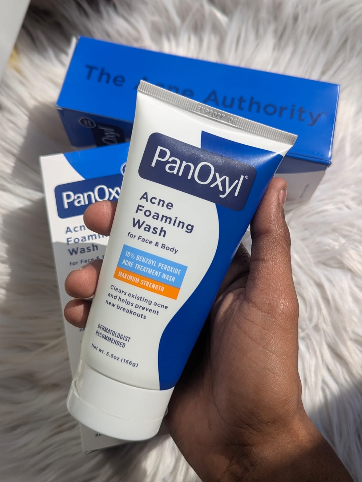 PanOxyl Acne Foaming Wash for face and body 156g