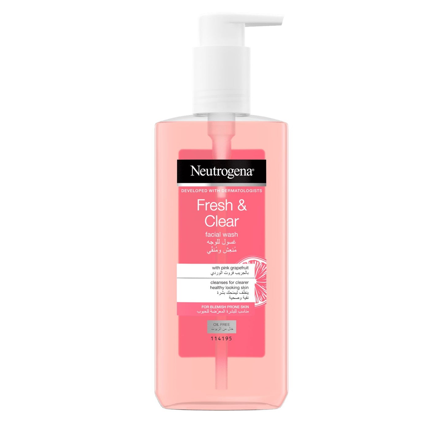 Neutrogena face wash