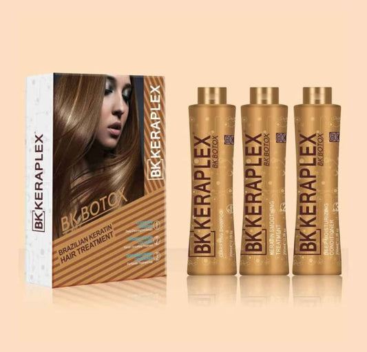 Brazilian BK Botox Professional Keratin Hair Treatment Kit -350Ml