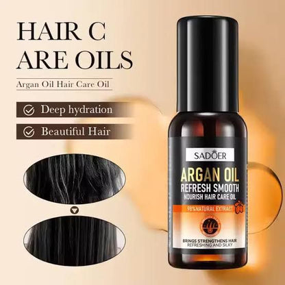 Sadoer Argan Oil Refreshing Nourishing Hair Care Essential Oil Hair Oil & Hair serum