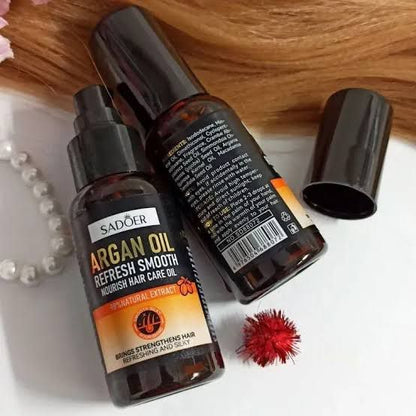 Sadoer Argan Oil Refreshing Nourishing Hair Care Essential Oil Hair Oil & Hair serum