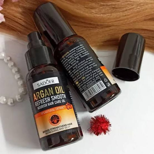 Sadoer Argan Oil Refreshing Nourishing Hair Care Essential Oil Hair Oil & Hair serum