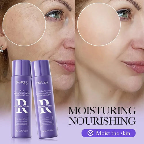BIOAQUA Retinol Anti Wrinkle Firming Face Toner Whitening Moisturizing Brightening Facial Serum Facial Toner 120ml